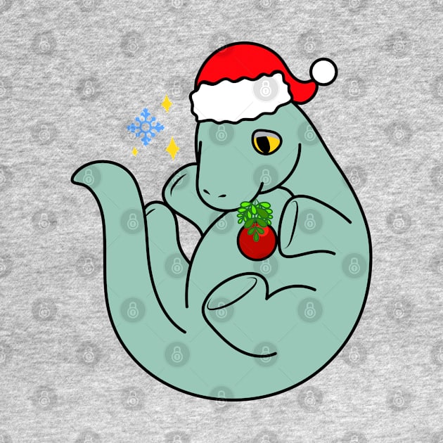 Gertie The Holiday Ice Cream Dinosaur by DeepDiveThreads